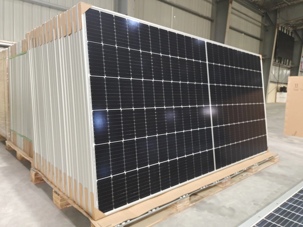 TUV, CE, SGS 144 Half Cell Poly PV Fold Flexible Black Monocrystalline Polycrystalline Module Mono Photovoltaic Solar Energy Power Panel with 20 Years Warranty