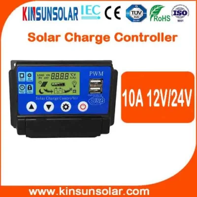 12V 10A/ 20A USB PWM Solar Charge Controller