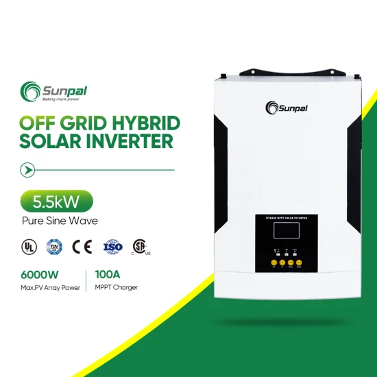 Sunpal 12V 24V 48V Single Phase off Grid Hybrid Solar Inverter Work Without Battery