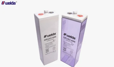 Weida Opzv/ Opzs Battery Valve Regulated Lead Acid Battery Gel Batteries 2V 600ah Solar Batteries