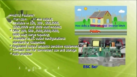 Everexceed Ssb Series 3000W on-Grid Power Inverter Solar Power Sine Wave Inverter
