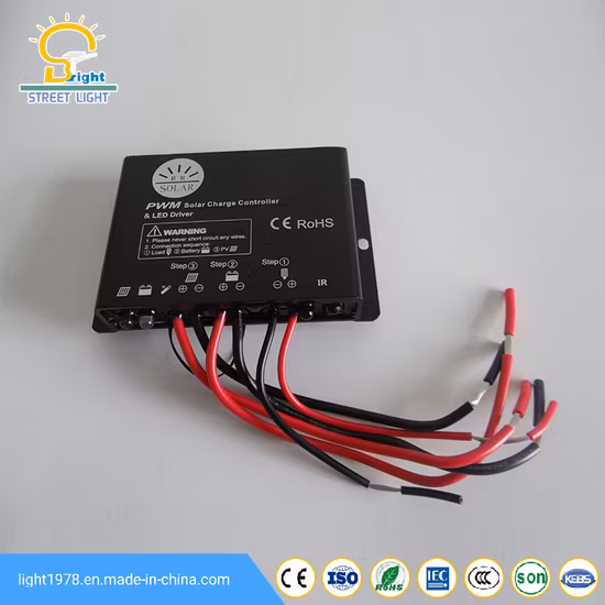 12/24V 5A-20A PWM Solar Charge Controller for Solar Street Light