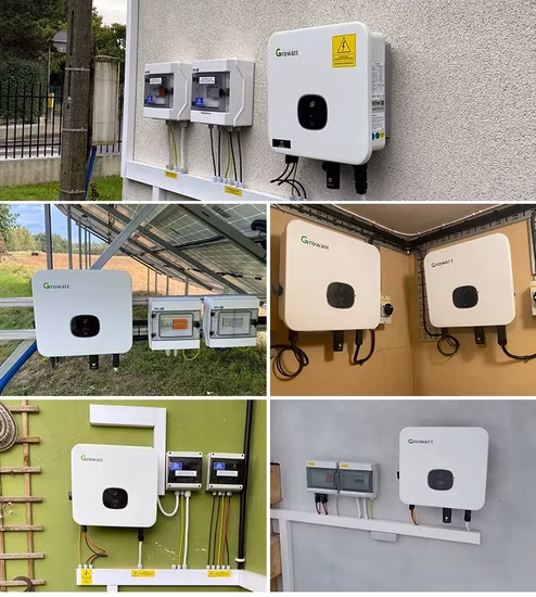Solar Inverter Growatt 10kw 12kw Grid Tie 3 Phase Inverter Mod 12ktl3-X on Grid Solar Inverter with CE Certificate