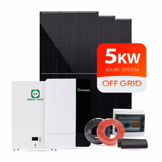 Gp Home Solar Power System off Grid 5kw Solar System