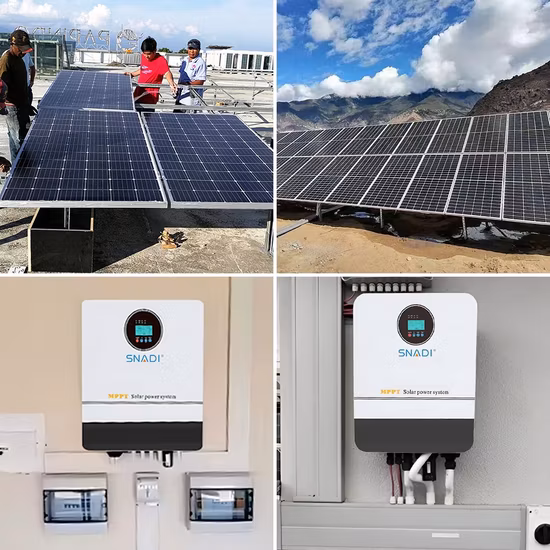 Hybrid Solar Power Inverter 2kw 3kw 4kw 5kw 6kw off-Grid Tie Pure Sine Wave Combined with MPPT Solar Charge Controller
