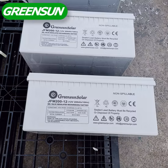 Long Life 12V 200ah/192ah/184ah AGM VRLA UPS Inverter and Solar System Lead Acid Battery
