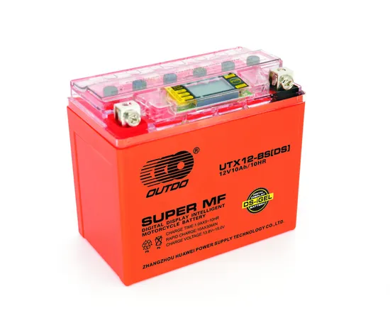 12V 21ah Utx21L-BS Outdo Digital Display Intelligent Maintenance Free Factory Activated Motorcycle Power Sports High Performance Rechargeable Lead Acid Battery