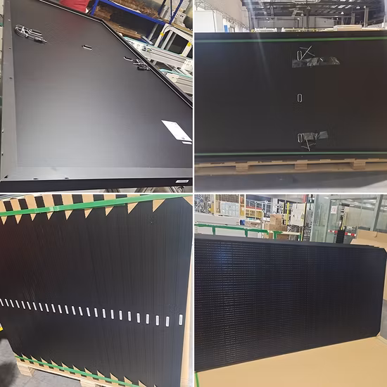 High Quality All Full Black Frame Monocrystalline Solar Panel 400W 410W 420W 550W Solar Panel Stock in Europe